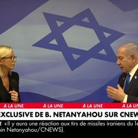 "J'apprécie que CNews et Europe 1 combattent pour la civilisation judéo-chrétienne" : Face à Laurence Ferrari, Benyamin Netanyahou félicite la ligne éditoriale des médias du groupe Bolloré