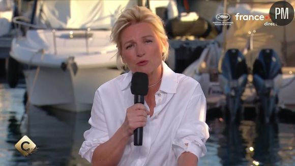 Anne-Élisabeth Lemoine aux commandes de "C à vous, la suite" sur France 5.