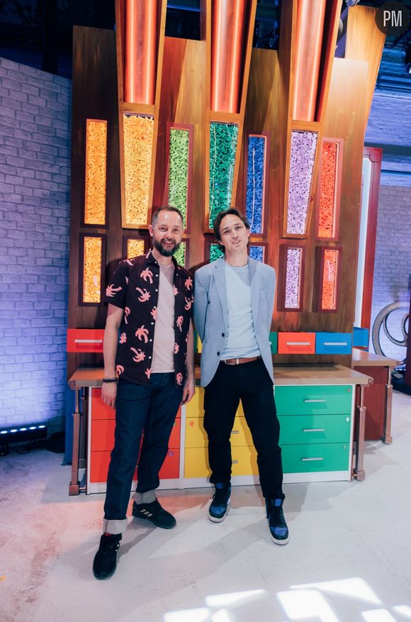 Gérald et Nicolas de "Lego Masters" 2025.