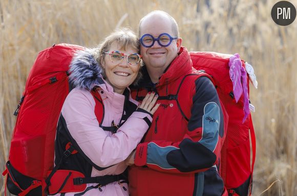 Claire et Eric de "Pékin Express, la route des glaces"