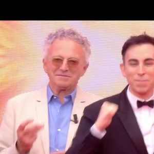 Valérie Benaïm, Nelson Monfort, Jordan De Luxe et Isabelle Morini-Bosc.