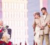 Mimie Mathy, absente l'an passé, a fait son retour sur la scène des Enfoirés 2025