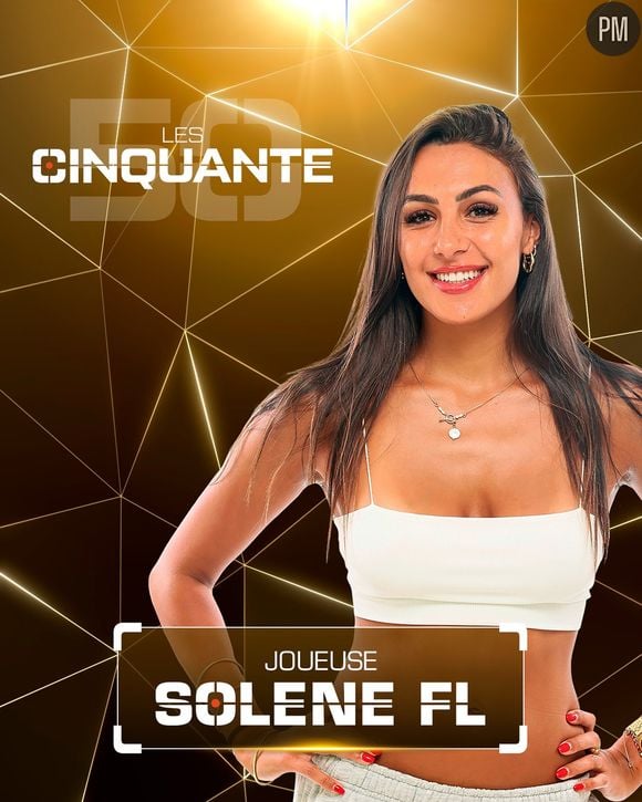 Solène FL dans "Les Cinquante" sur W9.