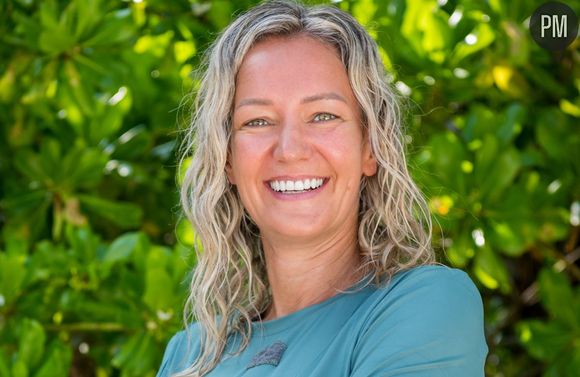 Céline, membre de l'équipe verte (est) de "Koh-Lanta : La revanche des 4 terres" sur TF1.