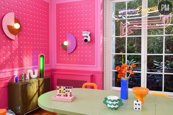 La nouvelle table du salon.