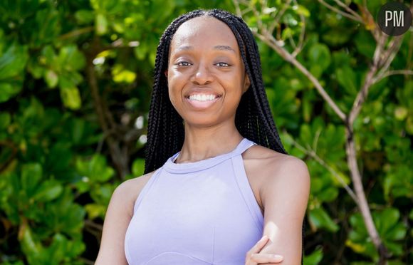 Andréa, membre de l'équipe violette (nord) de "Koh-Lanta : La revanche des 4 terres" sur TF1.