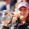 La Russe Mirra Andreeva remporte les Internationaux de France de Tennis de Roland Garros 2026 face à la polonaise Maja Chwalinska (6/3 - 6/2) à Paris le 6 juin 2026. © Jacovides-Moreau/Bestimage