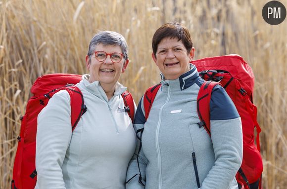 Hélène et Catherine de "Pékin Express, la route des glaces"