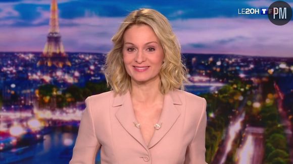 Audrey Crespo-Mara au "20 Heures" de TF1