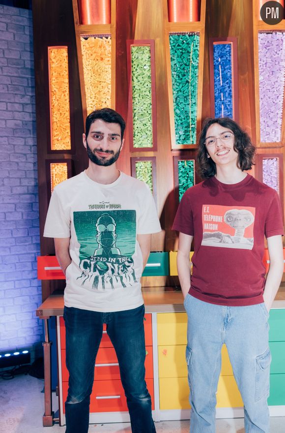 Pierre et Arthur de "Lego Masters" 2025.