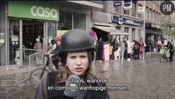 Capture d'écran du sketch "La bande de Casa" de l'émission belge "De Ideale Wereld"