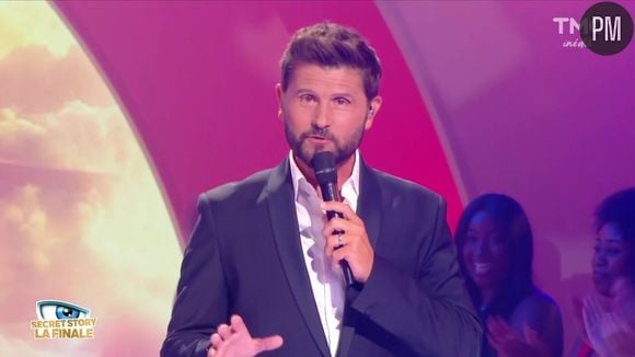Christophe Beaugrand aux commandes de la finale de "Secret Story" sur TMC.