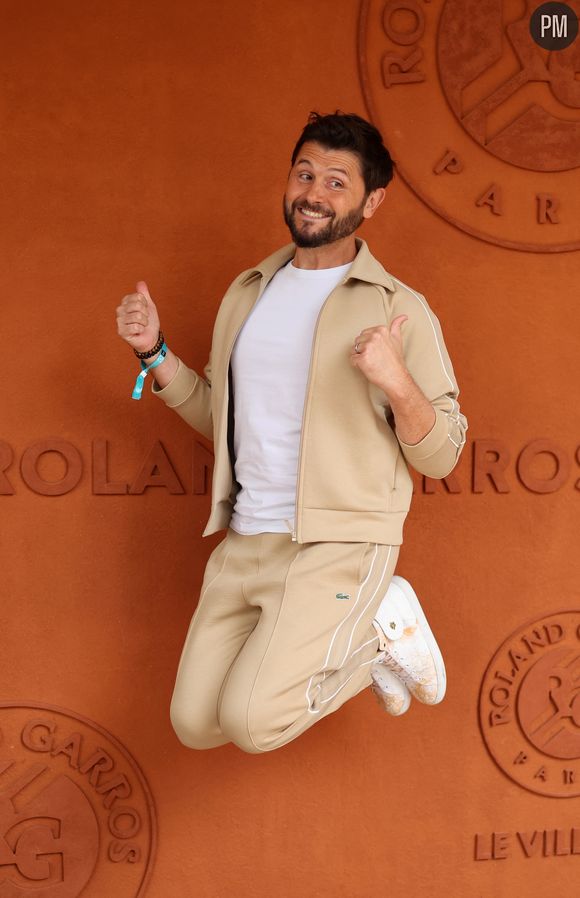 Christophe Beaugrand au village lors des Internationaux de France de Tennis de Roland Garros 2025, à Paris, France, le 2 Juin 2025. © Jacovides-Moreau/Bestimage