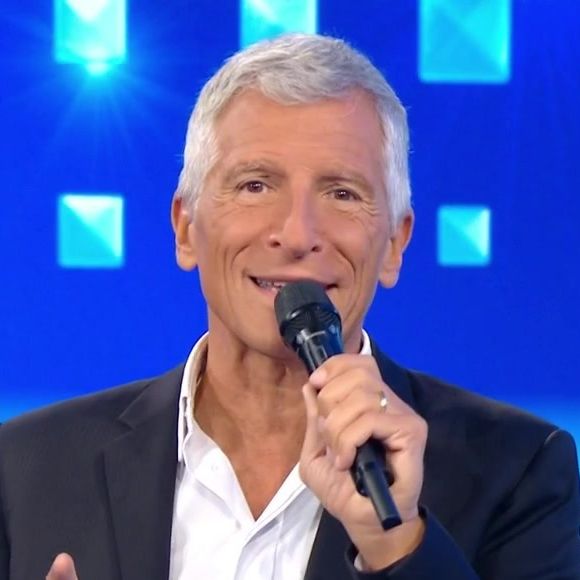Nagui aux commandes de "N'oubliez pas les paroles !" hier soir.