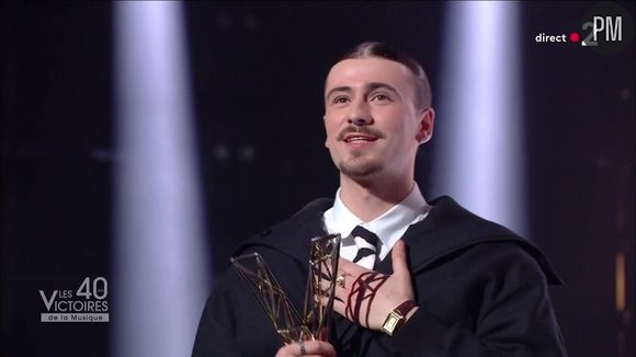 Pierre Garnier est reparti avec deux trophées aux "Victoires de la Musique".