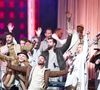 Matt Pokora, Santa, Michèle Laroque et la troupe des Enfoirés 2025 à Montpellier