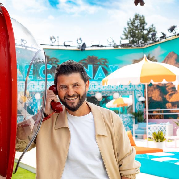 Christophe Beaugrand dans la maison des secrets.
