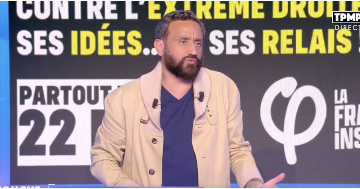"Ça me pose un problème" : Dans "TPMP", Cyril Hanouna règle ses comptes avec Gilles Verdez après l'affiche polémique de La France Insoumise