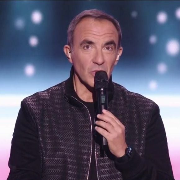 Nikos Aliagas à l'animation de "The Voice" sur TF1.