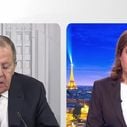 "Une interview honteuse" : Pourquoi l'entretien de Sergueï Lavrov par Léa Salamé au "20 Heures" de France 2 fait polémique jusqu'en Ukraine