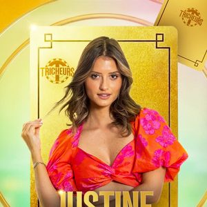 Justine participe à "Tricheurs", la nouvelle télé-réalité de TFX.