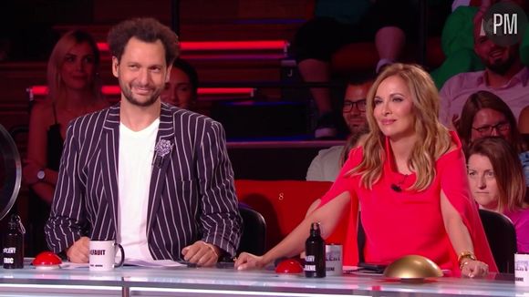 Eric Antoine et Hélène Ségara dans "La France  a un incroyable talent" sur M6