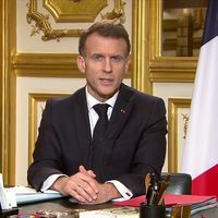 Audiences access 20h : Combien de téléspectateurs devant l'allocution d'Emmanuel Macron sur la guerre au Moyen-Orient ?