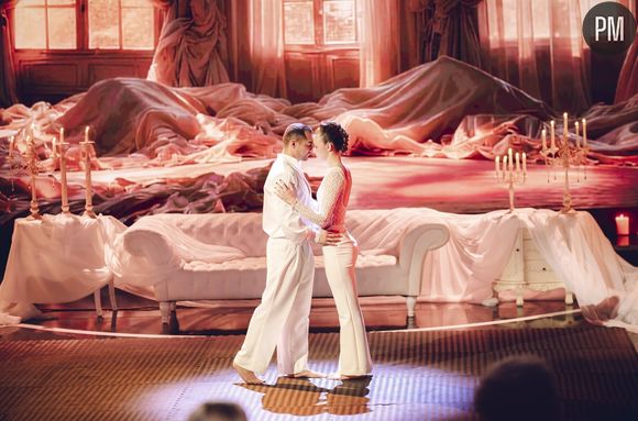 DANAE WIELDER et JEAN-BAPTISTE GUEGAN sur la scène de "La France a un incroyable talent fête ses 20 ans !"