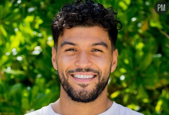 Mohamed, membre de l'équipe violette (nord) de "Koh-Lanta : La revanche des 4 terres" sur TF1.