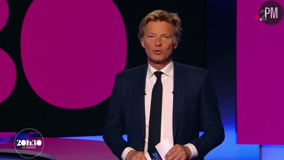 Laurent Delahousse aux commandes de "20h30 le samedi" hier sur France 2.