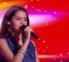 Lila, la fille de Jamel Debbouze et Mélissa Theuriau dans "The Voice Kids" sur TF1 le 22 aout 2026
