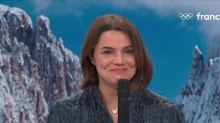 "Merci de m'avoir fait pleurer" : Cécile Grès en larmes pour la dernière journée des Jeux olympiques de Milan-Cortina sur France 2