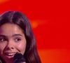 Lilla, 14 ans, fille de Jamel Debbouze et Mélissa Theuriau dans "The Voice Kids" sur TF1