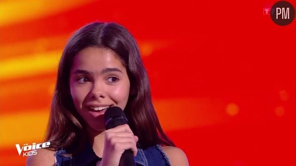 Lilla, 14 ans, fille de Jamel Debbouze et Mélissa Theuriau dans "The Voice Kids" sur TF1