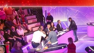 "T'es un malade ou quoi ?" : les images de l'agression de Fabien Lecœuvre par Stéphane Tapie dans "Tout beau, tout n9uf" diffusée par Cyril Hanouna