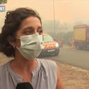 Incendies en Gironde : Une envoyée spéciale de M6 surprise par une explosion impressionnante à quelques secondes de son duplex