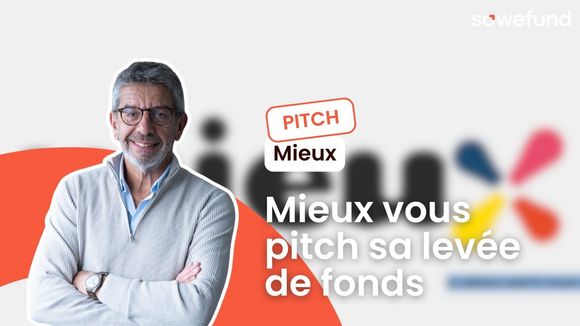 Michel Cymes présente son projet "Mieux" aux investisseurs.