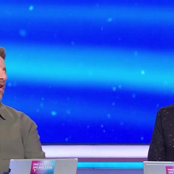 Sidonie Bonnec et Bruno Guillon aux commandes de "Tout le monde a son à dire" sur France 2.