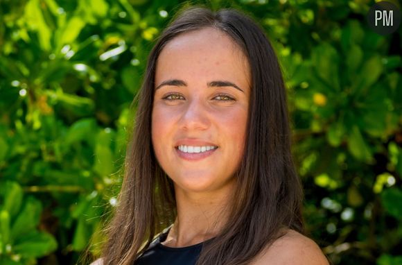 Louise, membre de l'équipe verte (est) de "Koh-Lanta : La revanche des 4 terres" sur TF1.