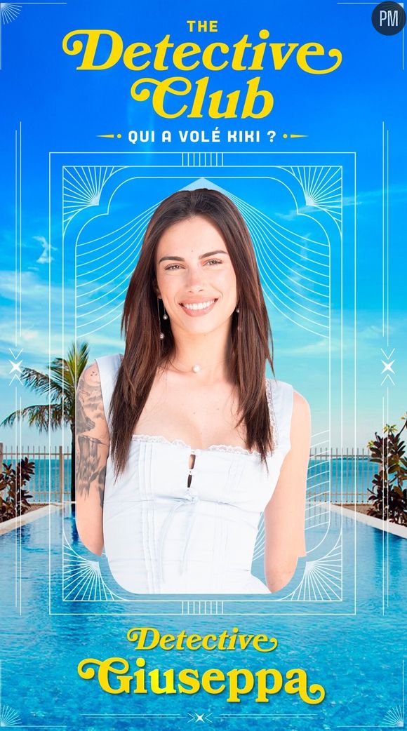 Giuseppa, candidate de "The Detective Club"