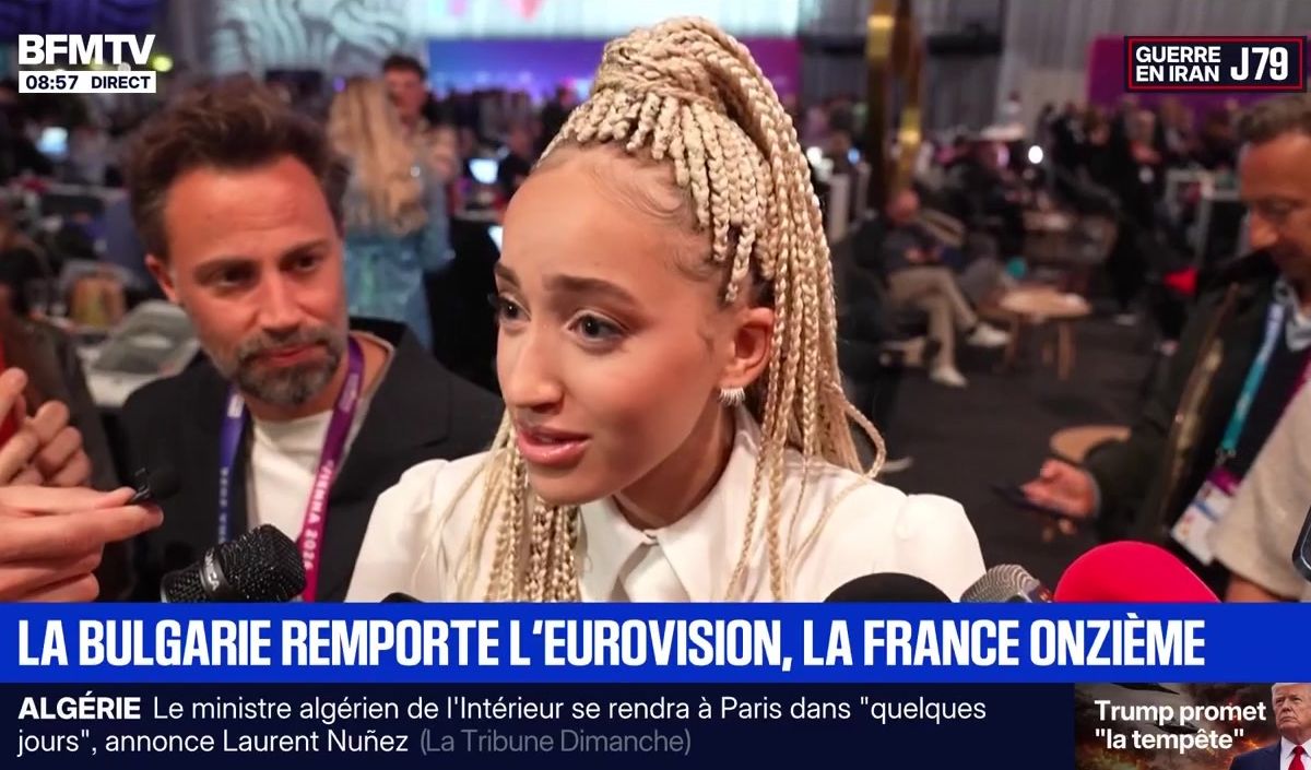 “Je suis très contente de ce qu'on a partagé” : Monroe réagit à sa onzième place à l’Eurovision 2026 et confie être “très fière”