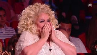 "Je suis tellement surprise" : Marianne James fond en larmes face à la drag-queen Creatine Price dans "La France a un incroyable talent" sur M6