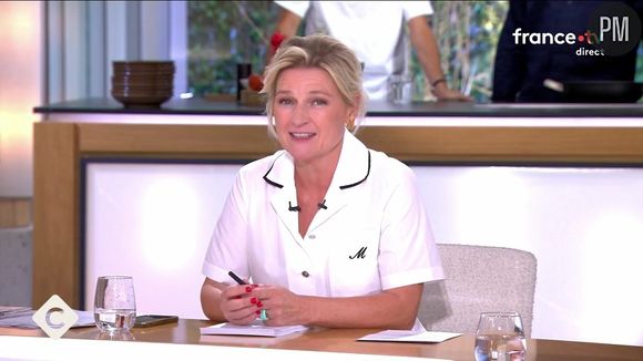 Anne-Élisabeth Lemoine dans "C à vous", le 30 juin 2025