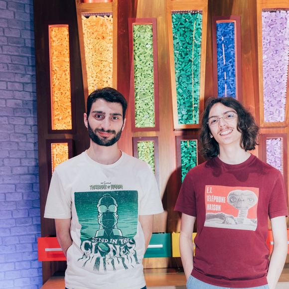 Pierre et Arthur de "Lego Masters" 2025.