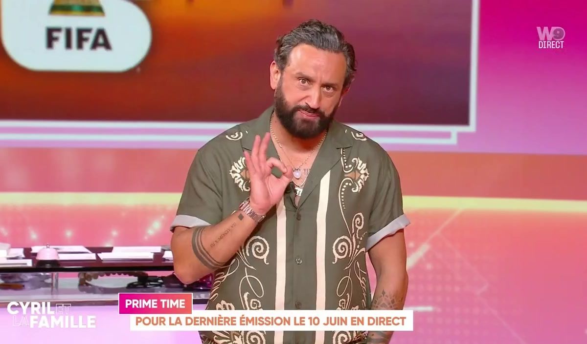 Cyril Hanouna annonce la fin (plus tôt que prévue) de sa première saison sur W9