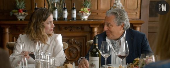Christian Clavier et Marianne Denicourt dans "Cocorico" sur M6.
@SND