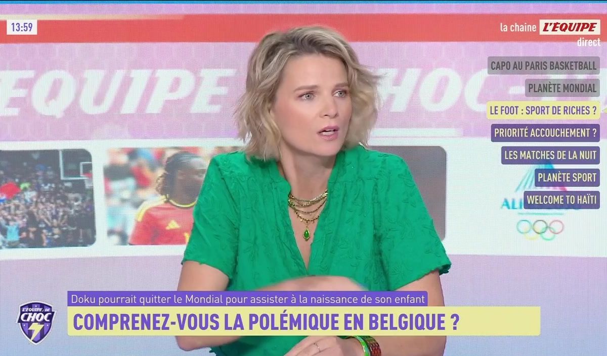 "L'Équipe se désolidarise des propos" chocs de France Pierron et "s'excuse" auprès de Jérémy Doku