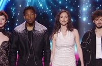 Une bande-annonce de la saison 15 de "The Voice", sur TF1 / Lara Fabian au début de la performance de Vladimir, le 11 avril 2026, dans "The Voice", sur TF1