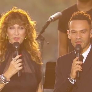 Daphné Bürki et Mohamed Bouhafsi ont animé "Le concert de la fête de la musique" hier soir en direct sur France 2.