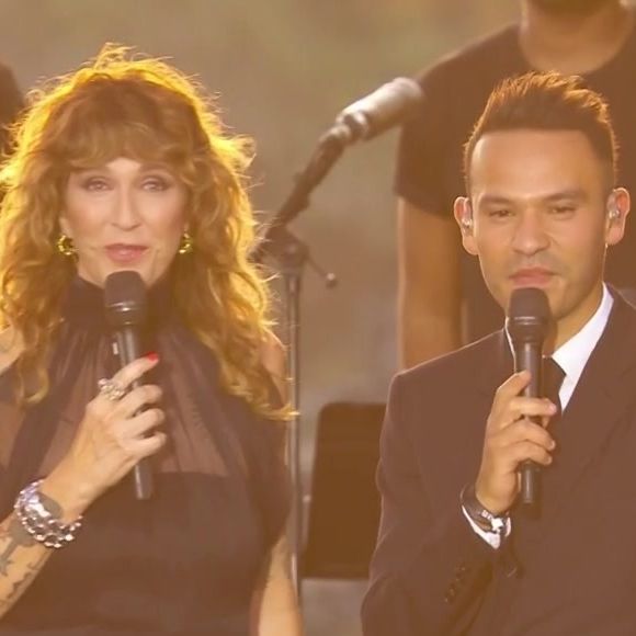 Daphné Bürki et Mohamed Bouhafsi ont animé "Le concert de la fête de la musique" hier soir en direct sur France 2.